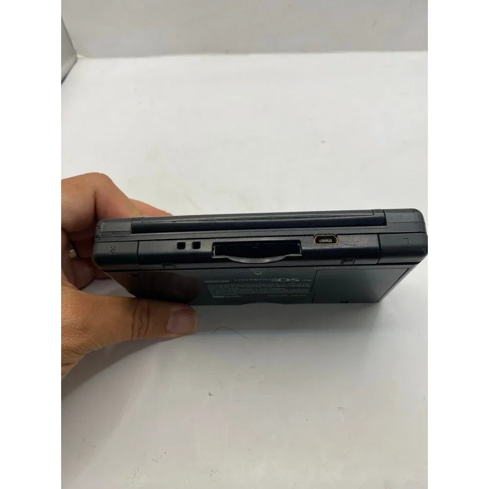 Black Nintendo Ds Lite Charger Stylus and cover Handheld Console Plays DS + GBA